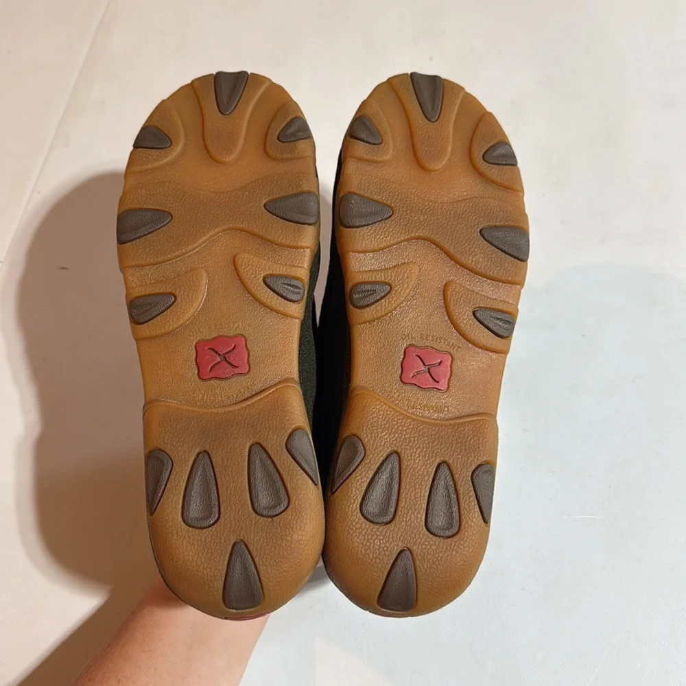 Twisted X Dark Gray Casual Shoes with Tan Laces